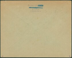 1928 194-208 obl Oostende 10/5/28 vers Paris. Etiquette rouge '1 Flug ...