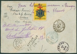 1930 PA 1/4 obl Bruxelles 30/4/1930 en rec vers le Sénégal, càd St ...