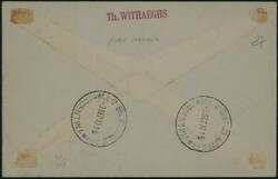 1932 210-317-PA 4 obl Antwerpen 27/8/32, Graf Zeppelin 5. ...