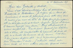 1947 EP 1F - 10% + 724u obl Bruxelles 12/11/1947 vers Aix-la-Chapelle ...