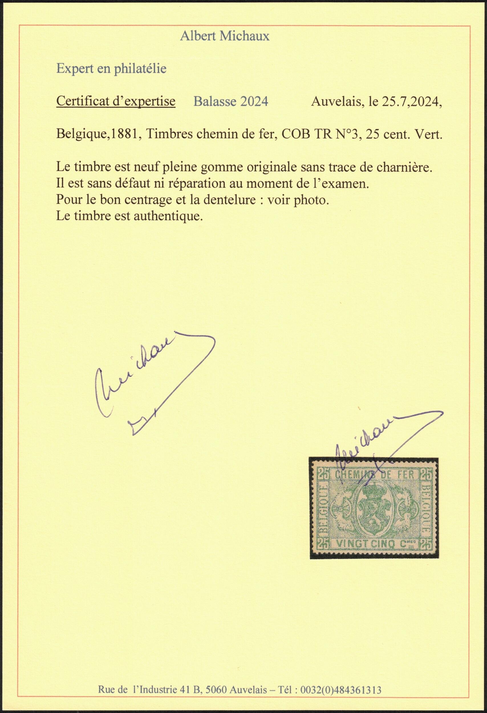 Image 1 for lot number 128 for 53rd David Delhaye Public Auction