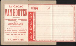 1887 Type Sage 15c bleu - EP publicitaire 'La Missive/Paris' Edition ...
