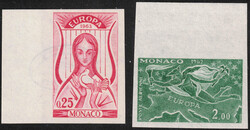 1962 Monaco - Yv. 571 - 619 - PA 79 - Europa 1962/3 - ND + bdf, ...