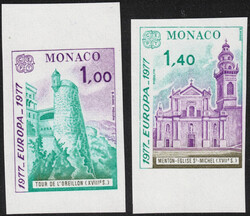 1977 Monaco - Yv. 1101/2 - Europa - essais de couleurs ND bdf