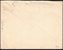 1901 Egypte - Yv. 34 obl Grand Continental Hôtel Le Caire 22/1/01 ...