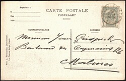 1 CP obl - Oostvleteren - Aankomst van den tram