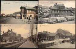 10 CP neuves et obl - Gares : Cheratte, Amay, Engis, Micheroux, ...