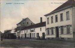 1 CP obl - Humbeek - L'arrêt du tram