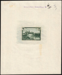 1929 Les Sites - Porte de Menin à Yres, COB 295 - Epreuve des coins, ...