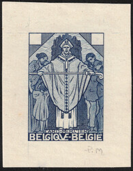 1932 Cardinal Mercier - Epreuve du coin type 'Protecteur du Peuple', ...