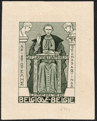 1932 Cardinal Mercier - Epreuve du coint type 'Docteur', sans chiffre ...