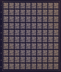 1979 Service COB 580 - Chiffre sur lion héraldique et banderole - 5F ...