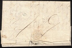 1819 LAC datée de Bruxelles le 15/4/181, griffe en noir 'Bruxelles' ...