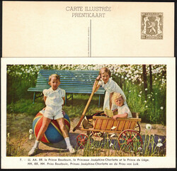 1937 Série 30 - Famille Royale - 10c olive sur blanc, série ...