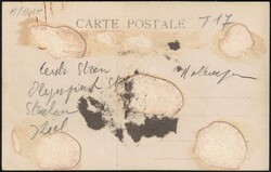 1920 J.O. Anvers 1920 - Carte photo plaque commémorative 4/7/1919 ...