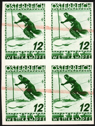 1936 Essais ND, Yv. 477 en bloc de 4. TB