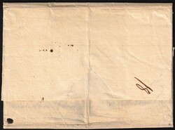 1749 LAC datée de Copenhagen, Danemark, du 26/8/1749 vers Bordeaux. ...