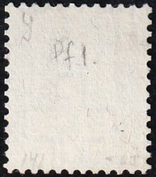 Abarten, Nr.141z.2.01 „unterbrochene Schwertlinie“Abarten, Nr ...