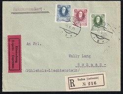 Liechtenstein, Freimarken, FDC,Nr.72-74Liechtenstein, Freimarken, FDC ...