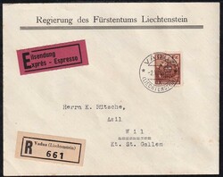 Liechtenstein, Dienstmarken, Nr.10Liechtenstein, Dienstmarken, Nr.10, ...