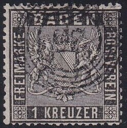 Deutschland, Altdeutschland, Baden, Nr.9Deutschland, Altdeutschland, ...