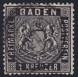 Deutschland, Altdeutschland, Baden, Nr.9Deutschland, Altdeutschland, ...