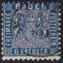 Deutschland, Altdeutschland, Baden, Nr.14Deutschland, Altdeutschland, ...