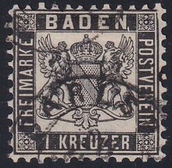 Deutschland, Altdeutschland, Baden, Nr.17Deutschland, Altdeutschland, ...