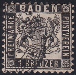 Deutschland, Altdeutschland, Baden, Nr.17Deutschland, Altdeutschland, ...