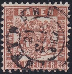 Deutschland, Altdeutschland, Baden, Nr.20Deutschland, Altdeutschland, ...