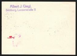 Österreich, Flugpost, Zeppelinpost, 1936, 1.Postfahrt vom LZ 129, Nr ...