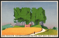 Schweiz, Sonderflüge, Einweihung Wehrmännerdenkmal, SF25.2c, ...