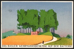 Schweiz, Sonderflüge, Einweihung Wehrmännerdenkmal, SF25.2c, ...