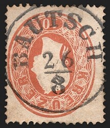 Österreich 1860/61 – 10 Kreuzer ANK Nr. 21 gestempelt Vollstempel ...