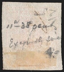 Österreich 1850 3 Kreuzer FB Nr. 3 „rot“ HP Type IIIa gestempelt ...