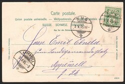 Lithokarten, Zug, 1905 Für Details sehen Sie sich bitte das/die ...