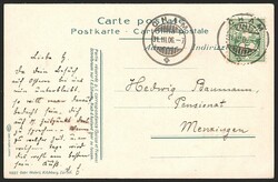 Lithokarten, Zug, von der neuen Pfarrkirche gesehen, 1906 Für ...