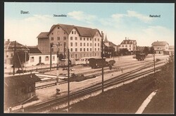 Ansichtskarten, Baar, Bahnhof, um 1900 Für Details sehen Sie sich ...