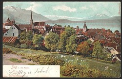 Ansichtskarten, Zug u. die Alpen, 1903 Für Details sehen Sie sich ...