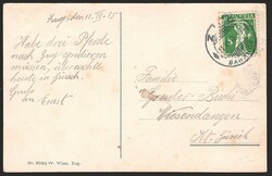 Ansichtskarten, Zug, Alpenstrasse, 1915 Für Details sehen Sie sich ...