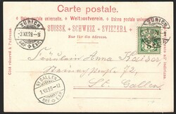 Ansichtskarten, Gruss aus Zug, 1899 Für Details sehen Sie sich bitte ...