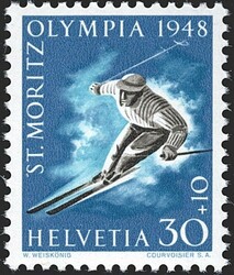 Schweiz, Abarten, Zuschlagsausgaben, Nr.28w.4.01b, Rasterfehler ...