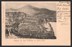 Ansichtskarten Österreich, RAGUSA vor dem Erdbeben 1667, 1899Für ...