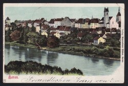 Schweiz Zifferzeichnung, entwertet mit Aushilfsstempel SUHRSchweiz ...