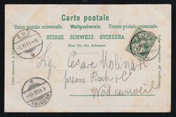 Schweiz Lithographie 1899 „Gruss aus Zug“ Schweiz Lithographie ...