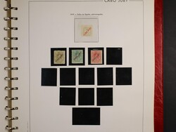 Spanish colonies – incomplete stamp collection, from 1919–1975, ...