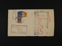 British South Africa - transfer deed from 1895, franked with Mi. no. ...