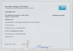 Zehnfach- West / Bizone, 1948, Bizone Mi.- Nrn.: 42 II WOR + ...