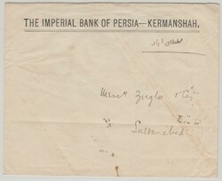 Persien / Iran, ca. 1910- 20, 9 Ch. MiF, rs. auf Fernbrief von ...