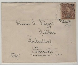 Portugisische Kolonien, Imhambane, 1905, 50 R. EF auf Auslandsbrief ...